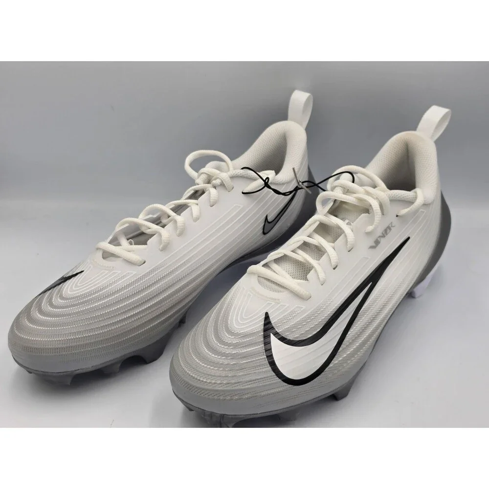 Nike Vapor Speed 3 White Wolf Grey Football Cleats Men's Size 11.5 FB3303-100